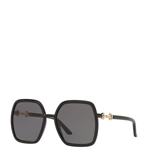 harrods gucci sunglasses|Gucci Horsebit Square Sunglasses .